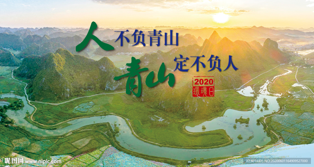 2020环境日宣传海报