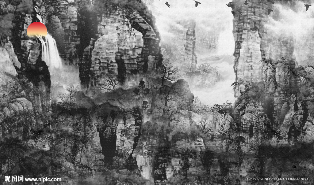 山水画