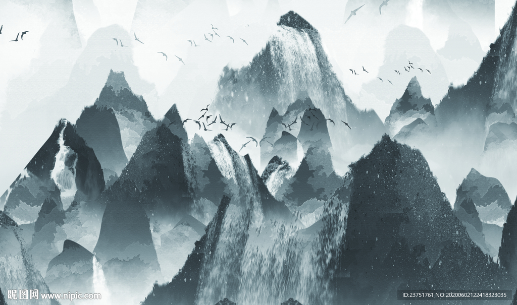 水墨山水