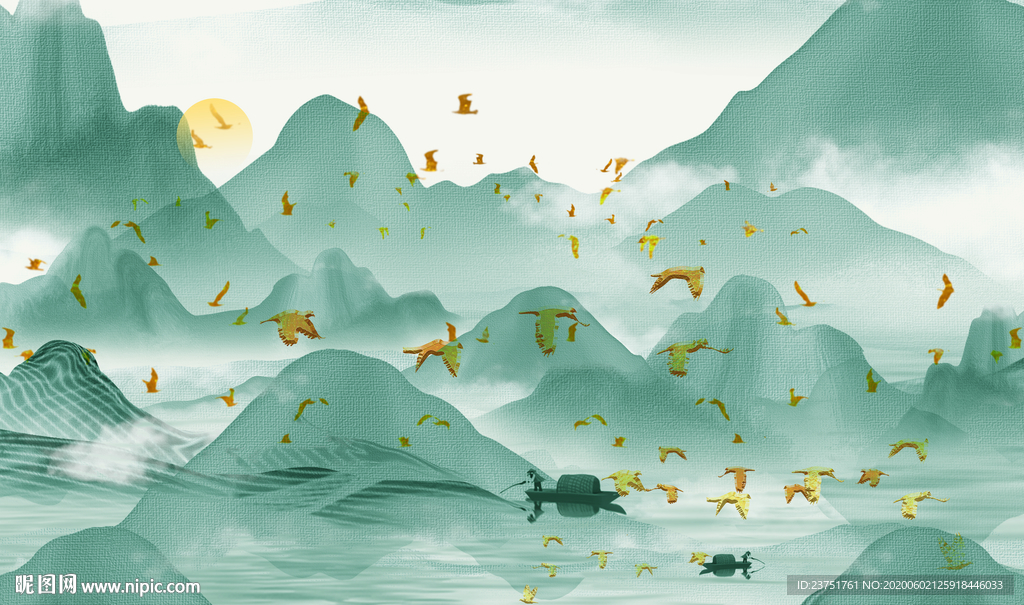 山水画
