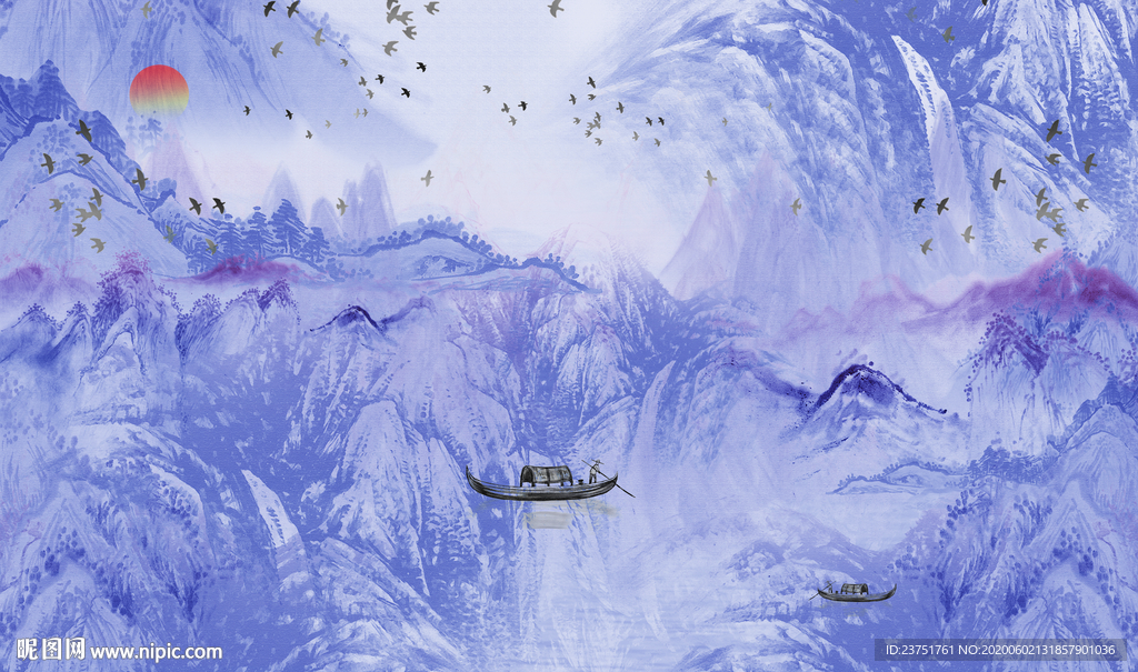山水画