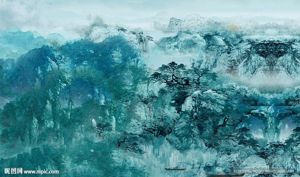 水墨山水