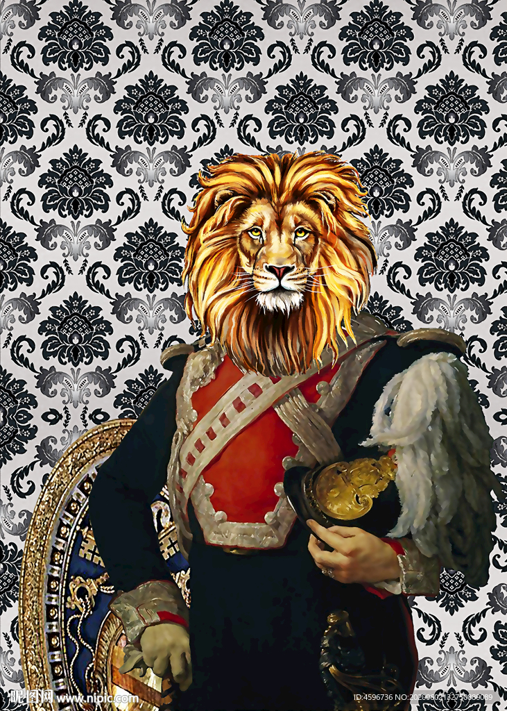 大牌 图腾 欧式 花纹 数码