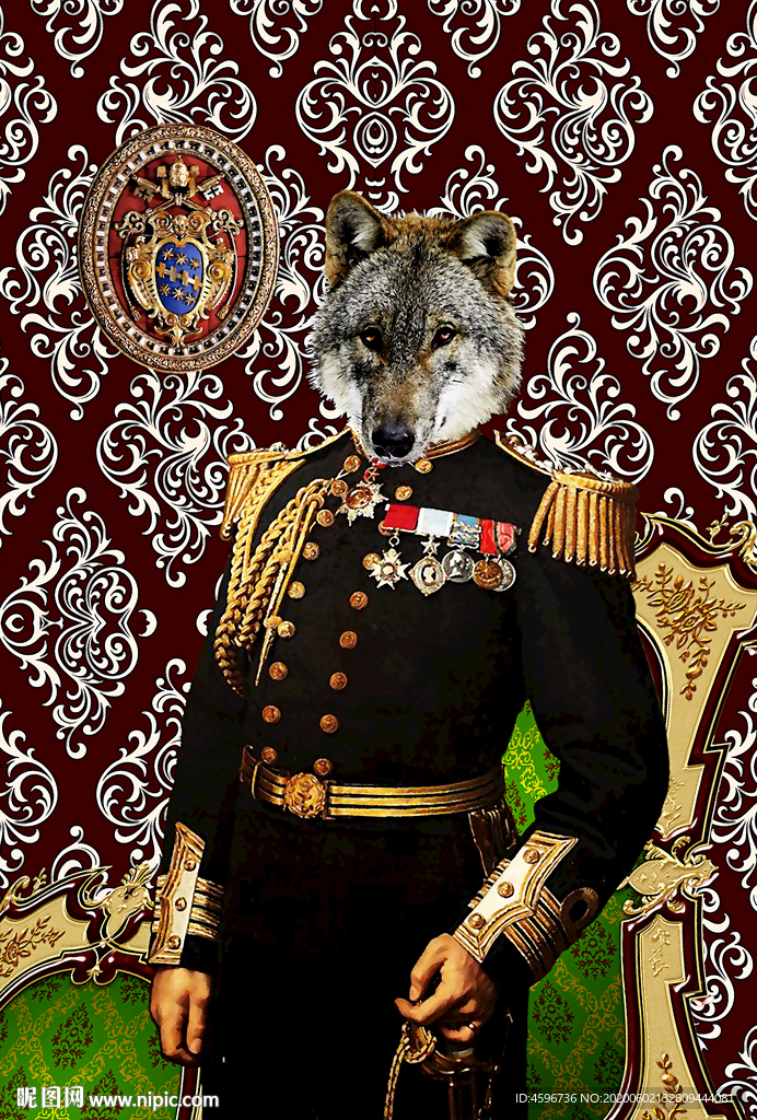 大牌 图腾 欧式 花纹 数码