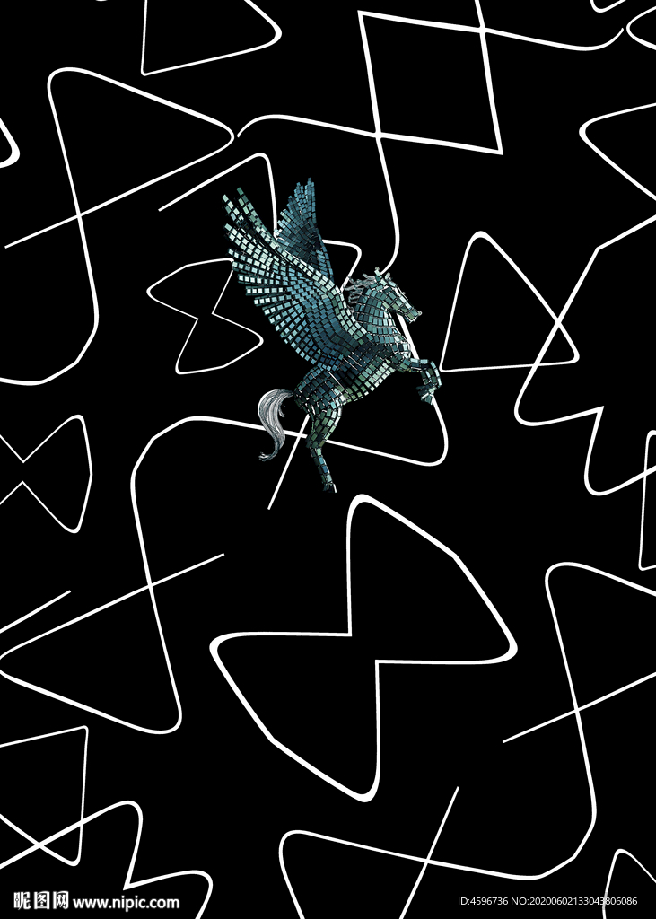 图腾 欧式 花纹 数码 印花图