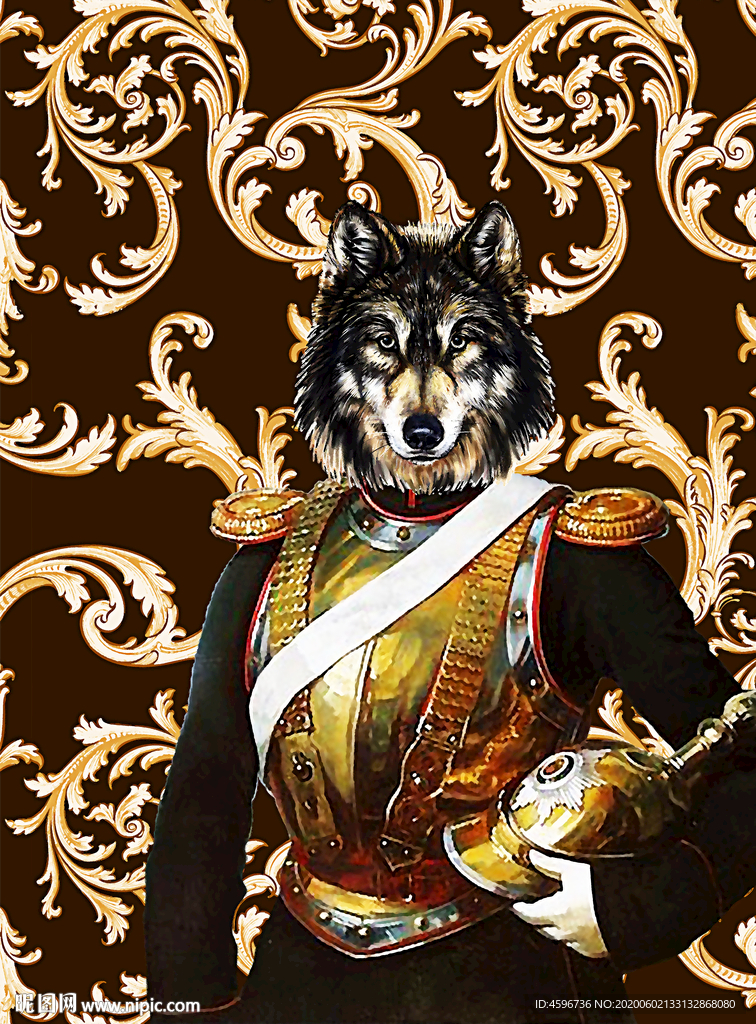 图腾 欧式 花纹 数码 印花图