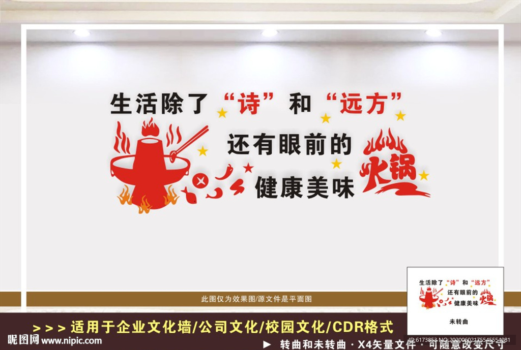 火锅文化墙