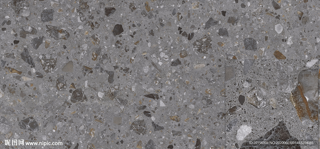 灰色水磨石瓷砖设计文件