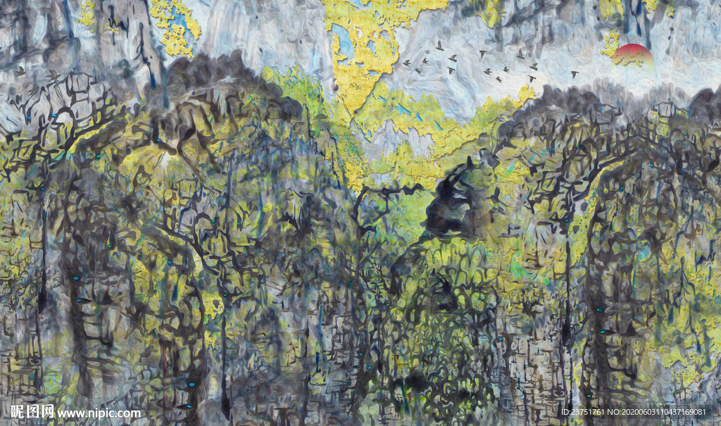 山水画