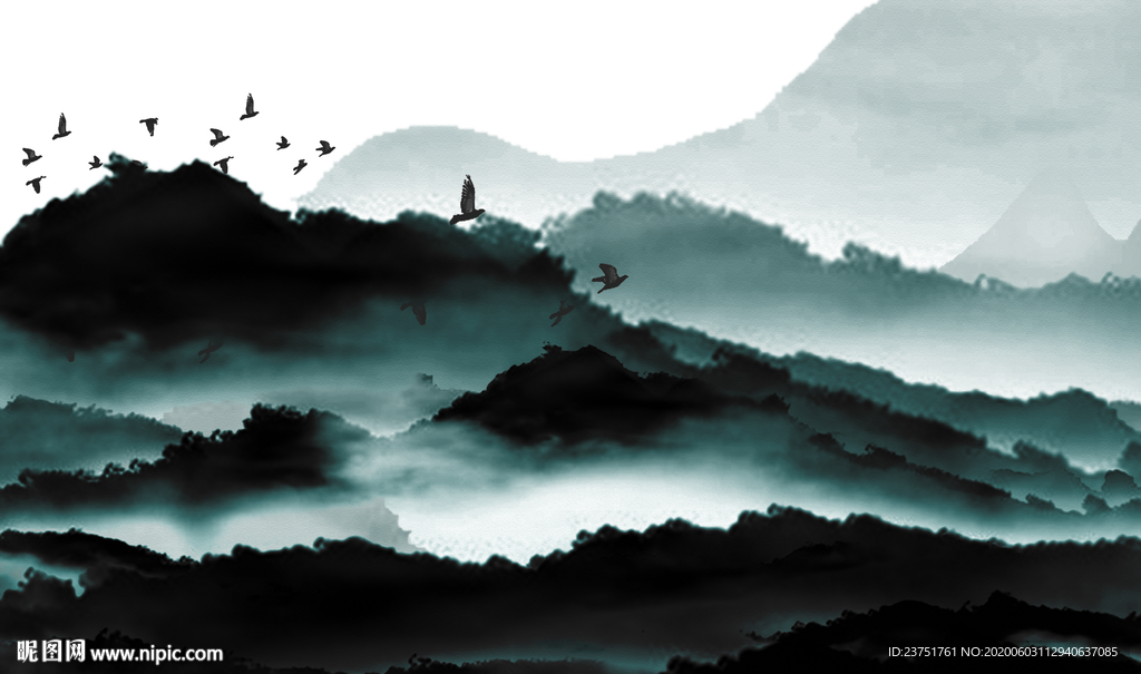 国画山水