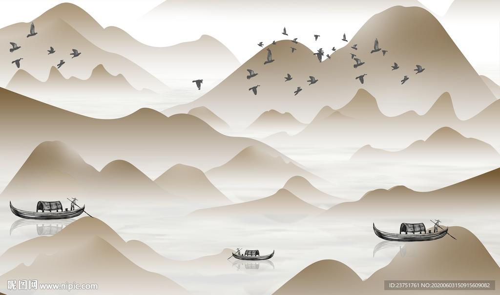 水墨山水
