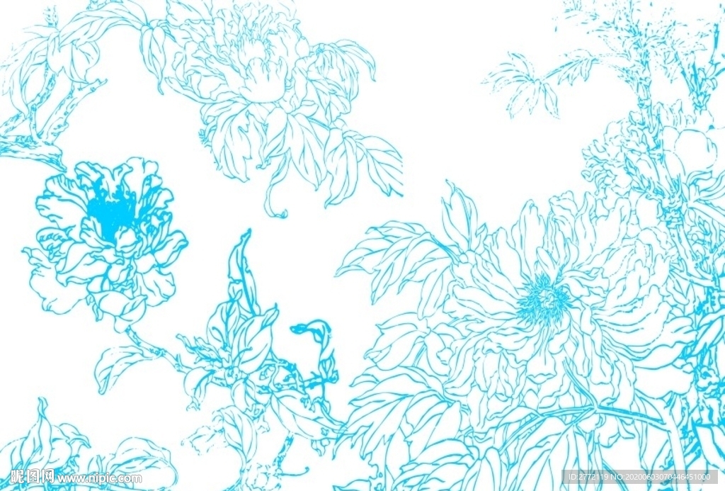 烂漫秋菊 简笔画