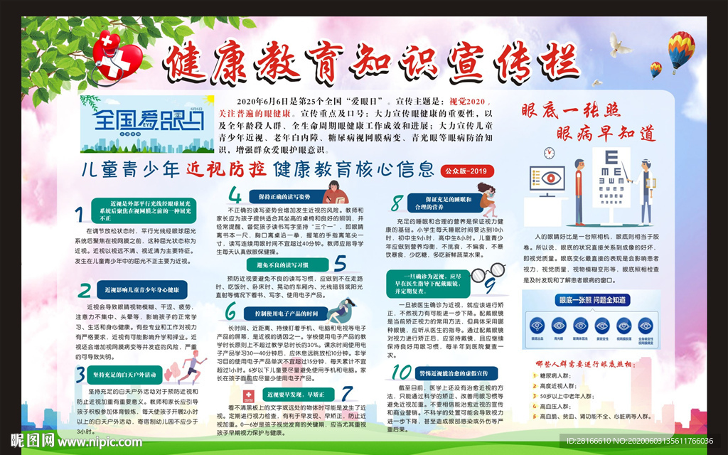 健康教育宣传栏