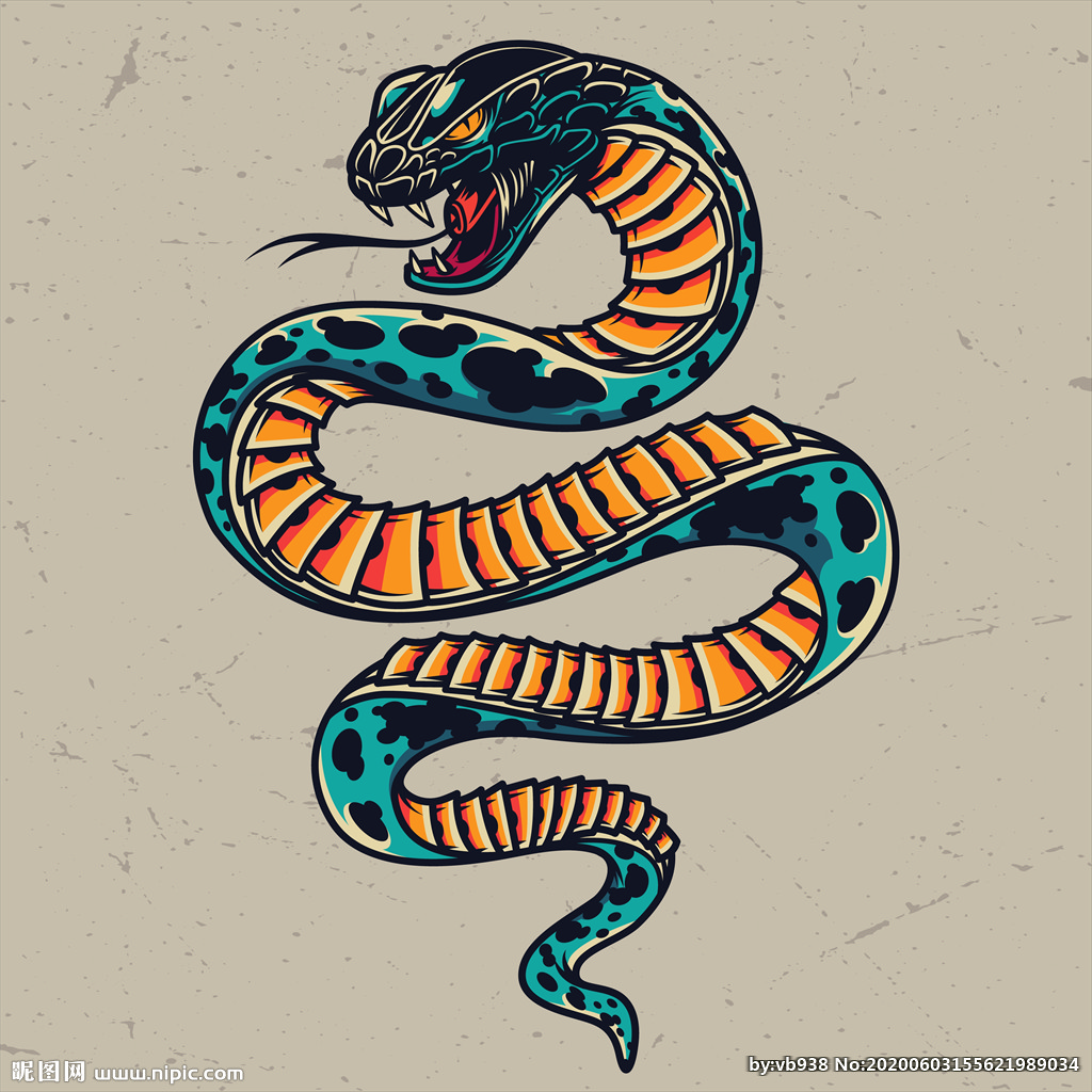 蛇|插画|艺术插画|Ansonlam - 原创作品 - 站酷 (ZCOOL)