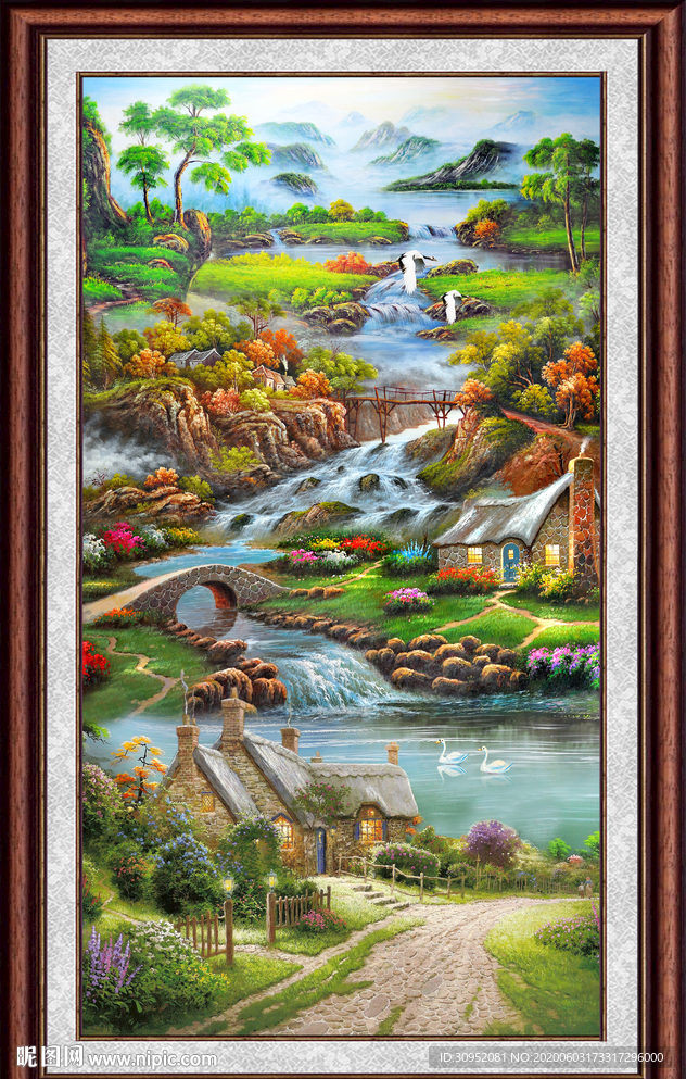 油画风景