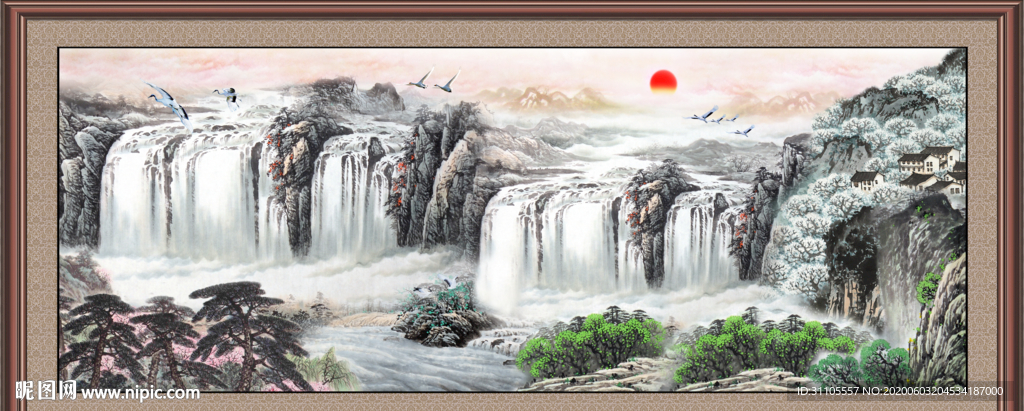 国画山水
