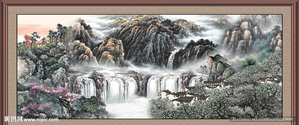 国画山水