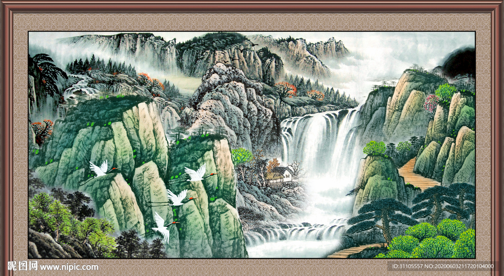 国画山水