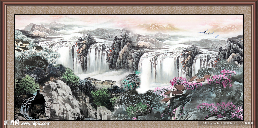 国画山水