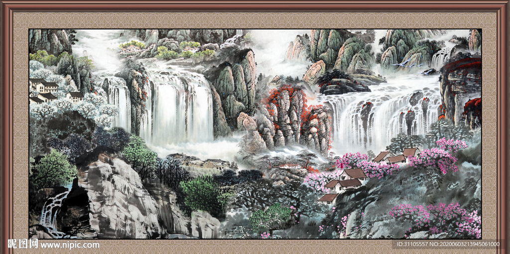 国画山水