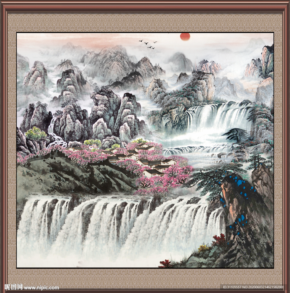 国画山水