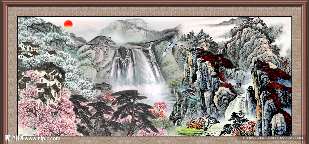 国画山水