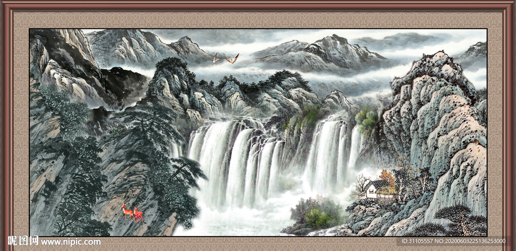 国画山水
