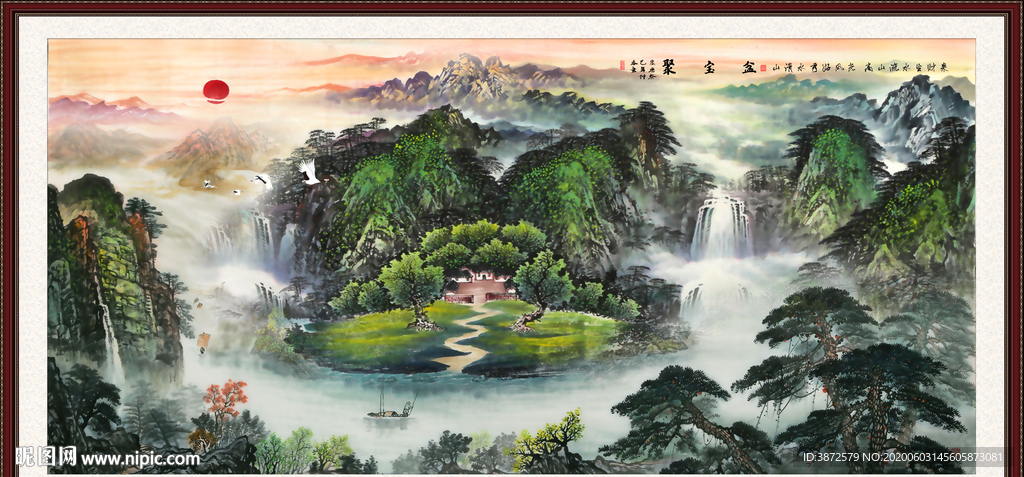 国画山水国画山水国画