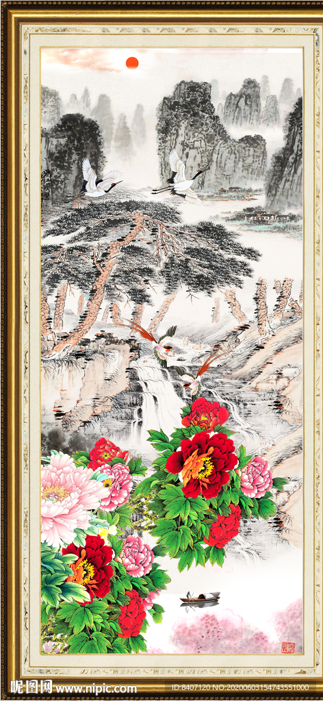 国画山水