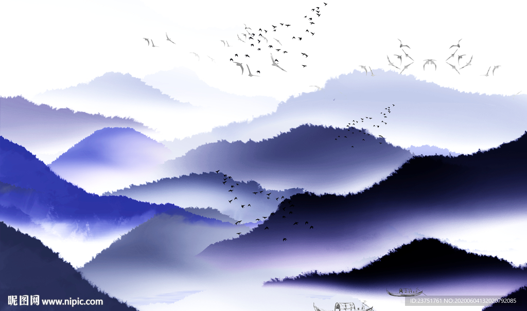 新中式山水