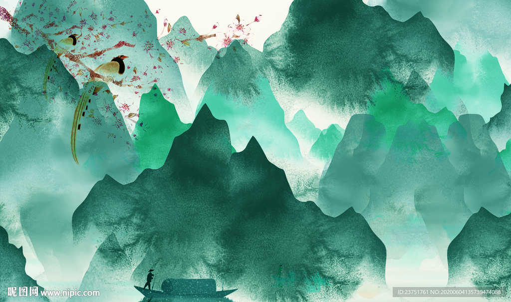 山水画