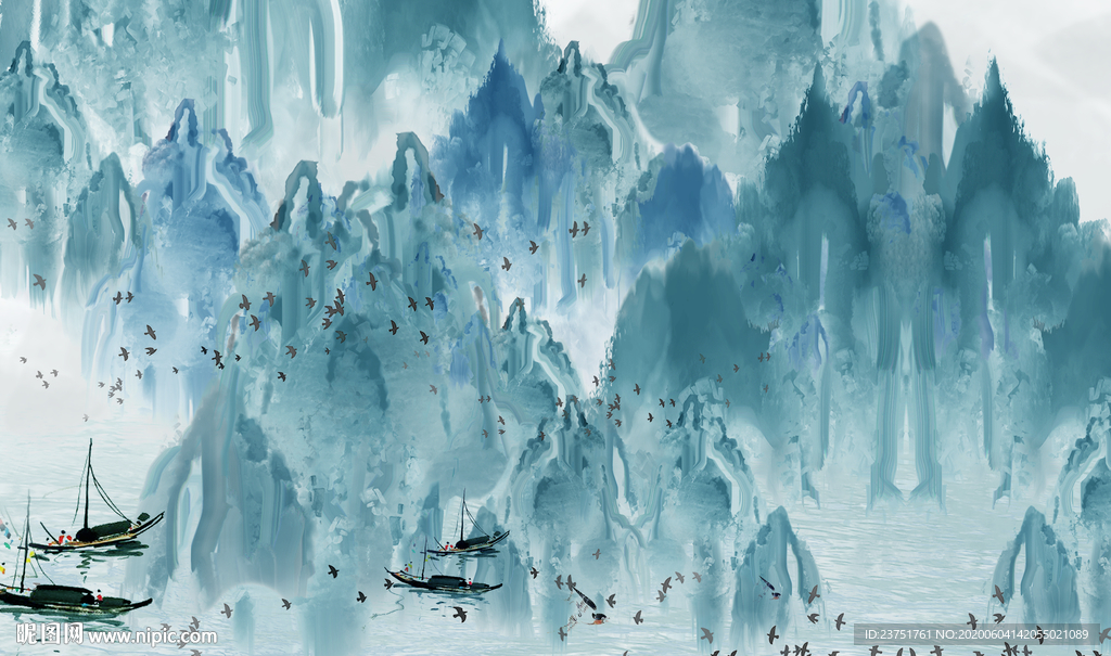 山水画