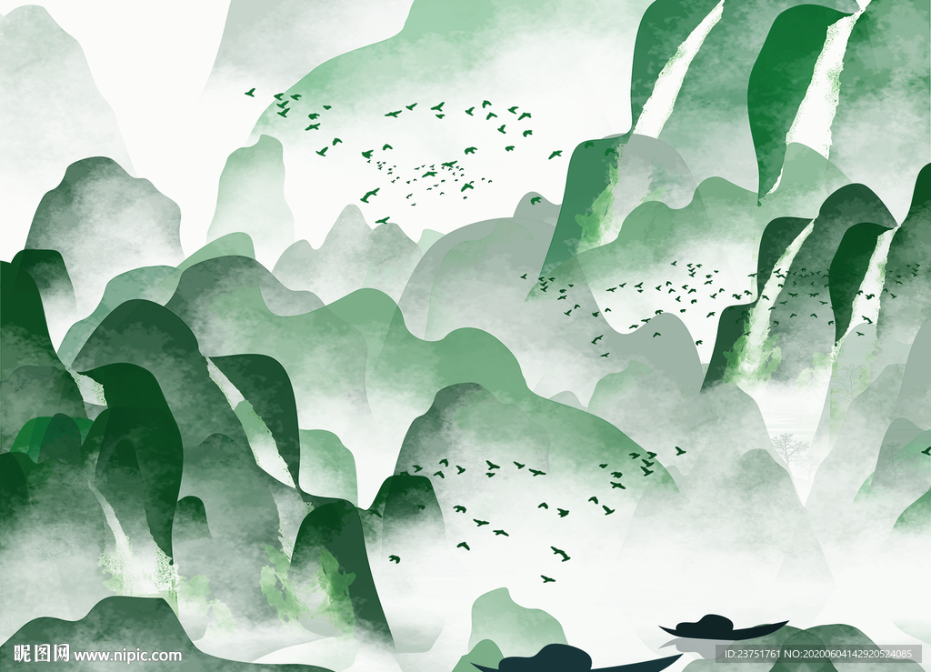 山水画