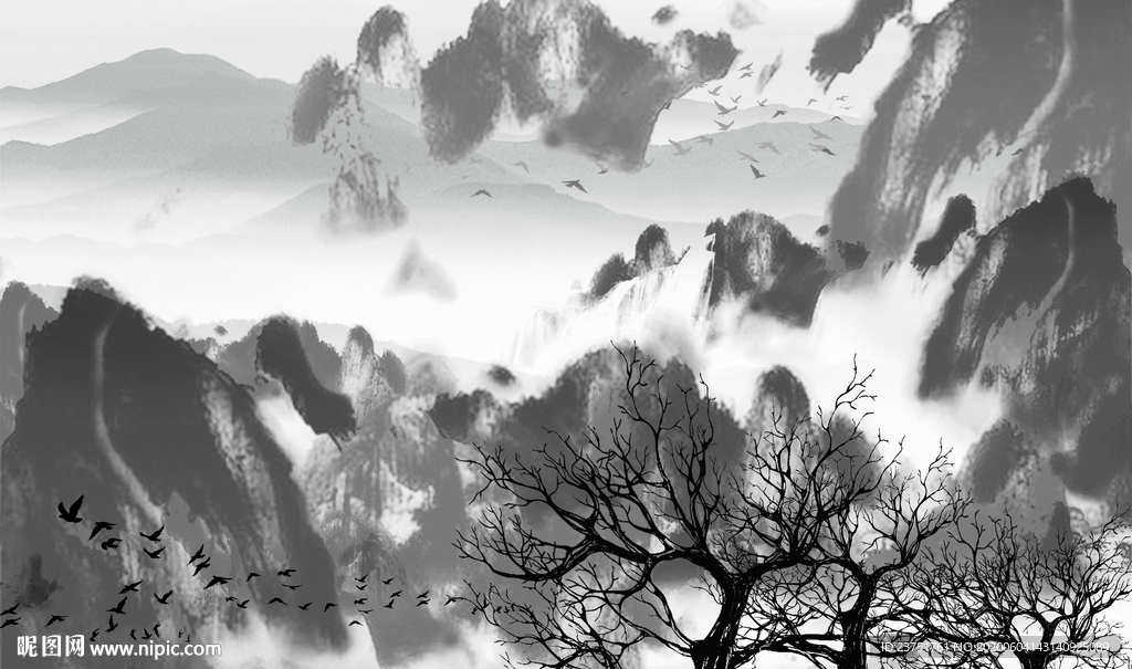 山水画