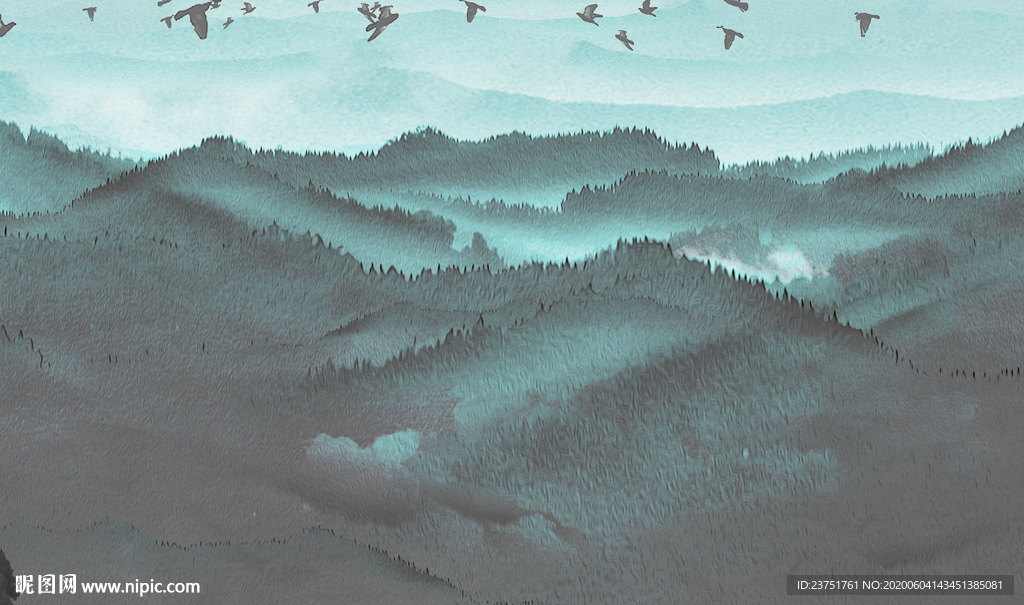 山水画