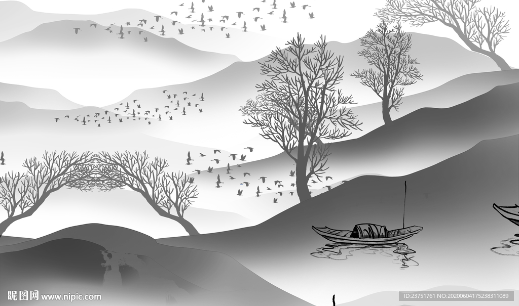 山水画