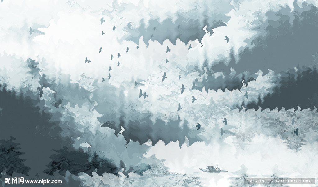水墨山水