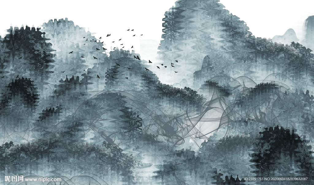 水墨山水
