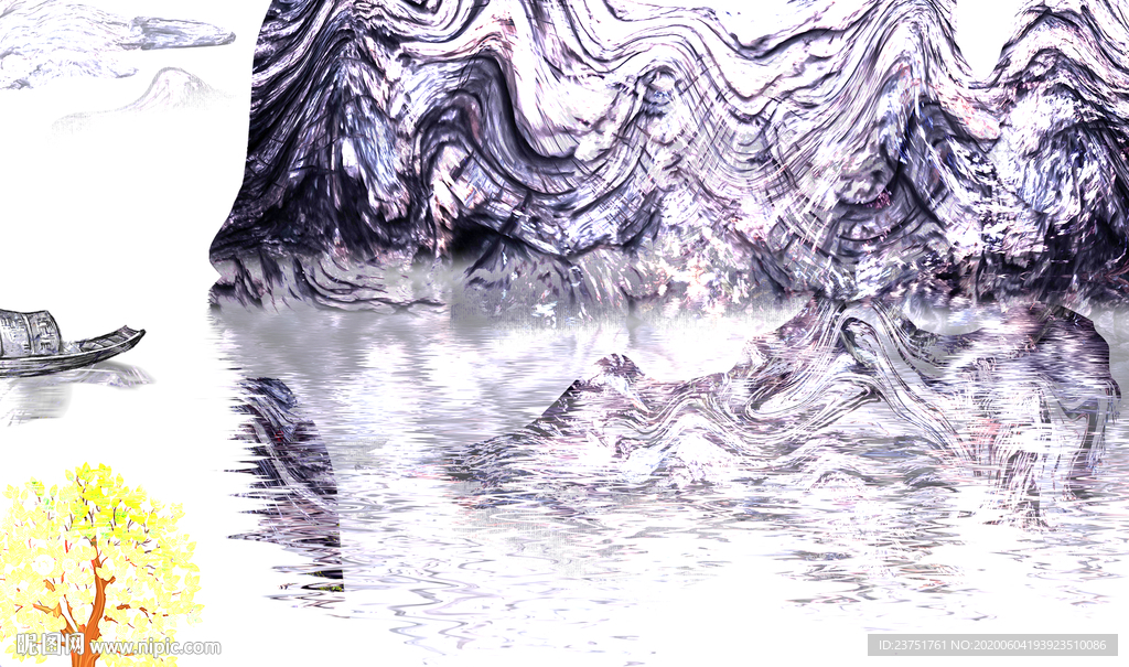 水墨山水