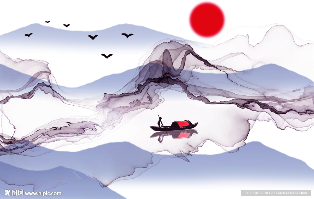 水墨画
