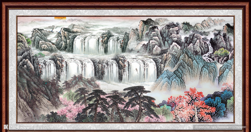 国画山水