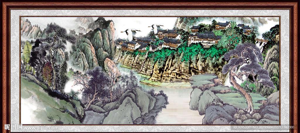 国画山水