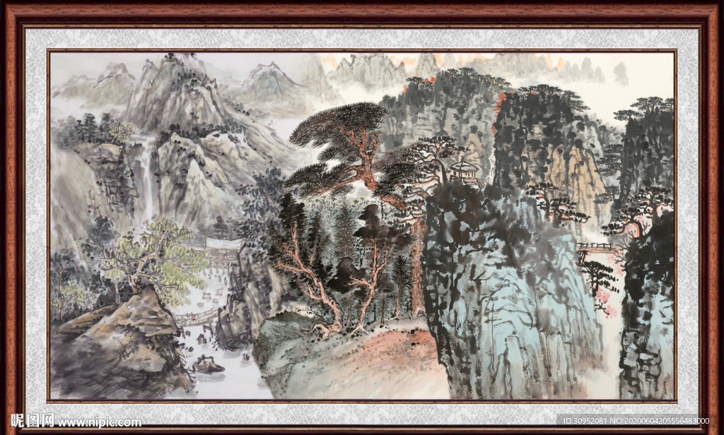 国画山水