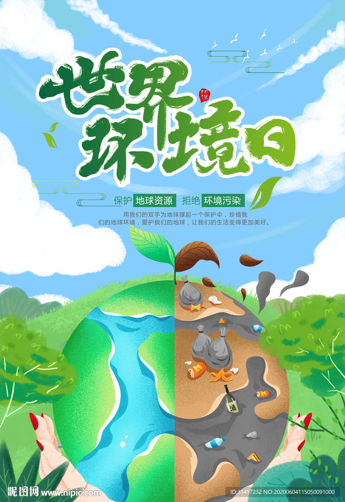 爱护环境日