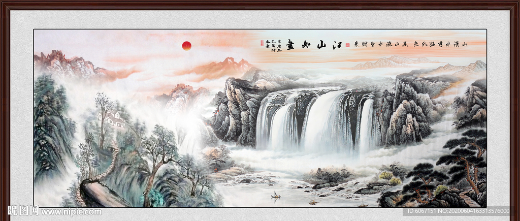 国画山水国画山水国画