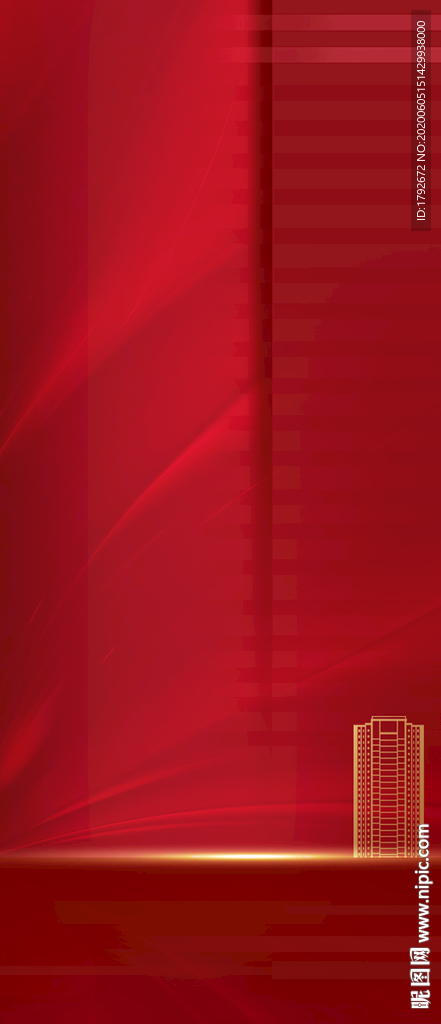 地产红色背景