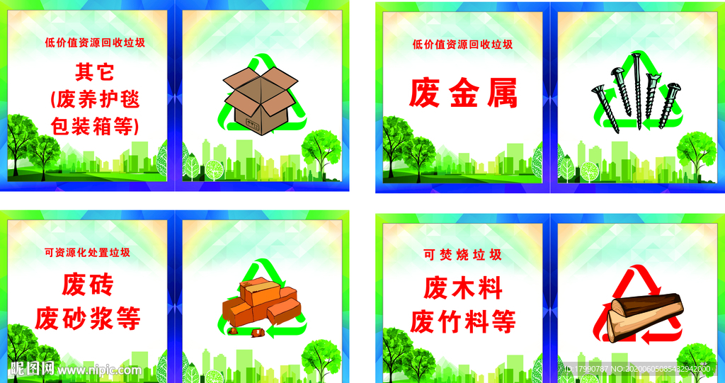 工地废料分类