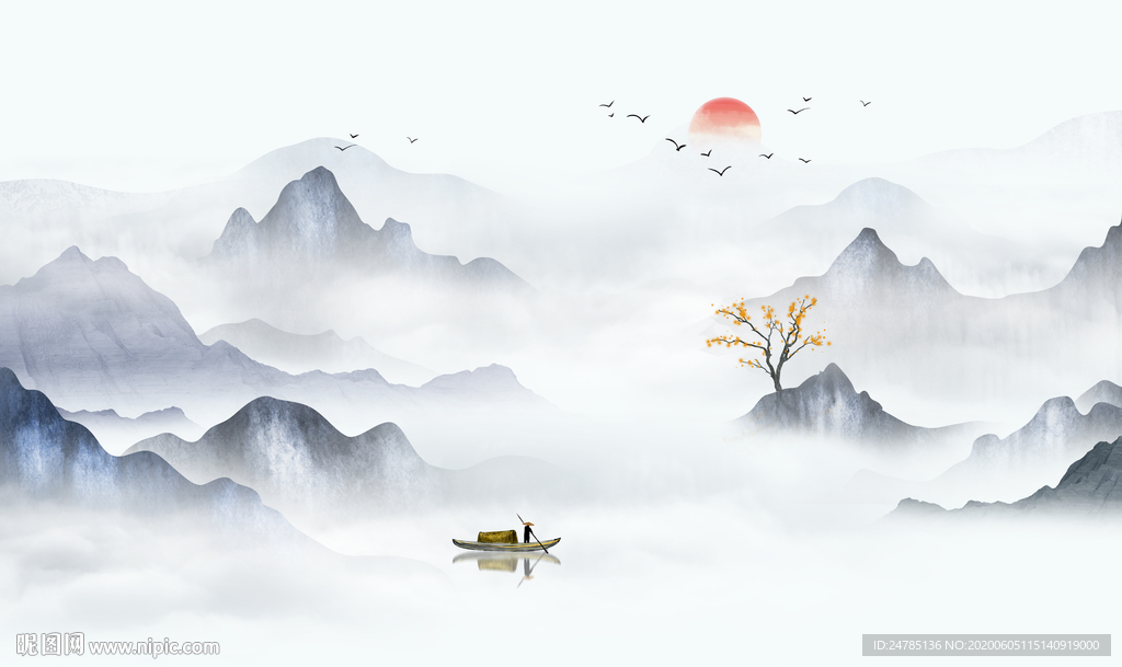 山水画
