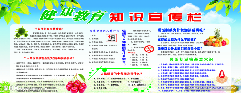 健康教育知识宣传栏
