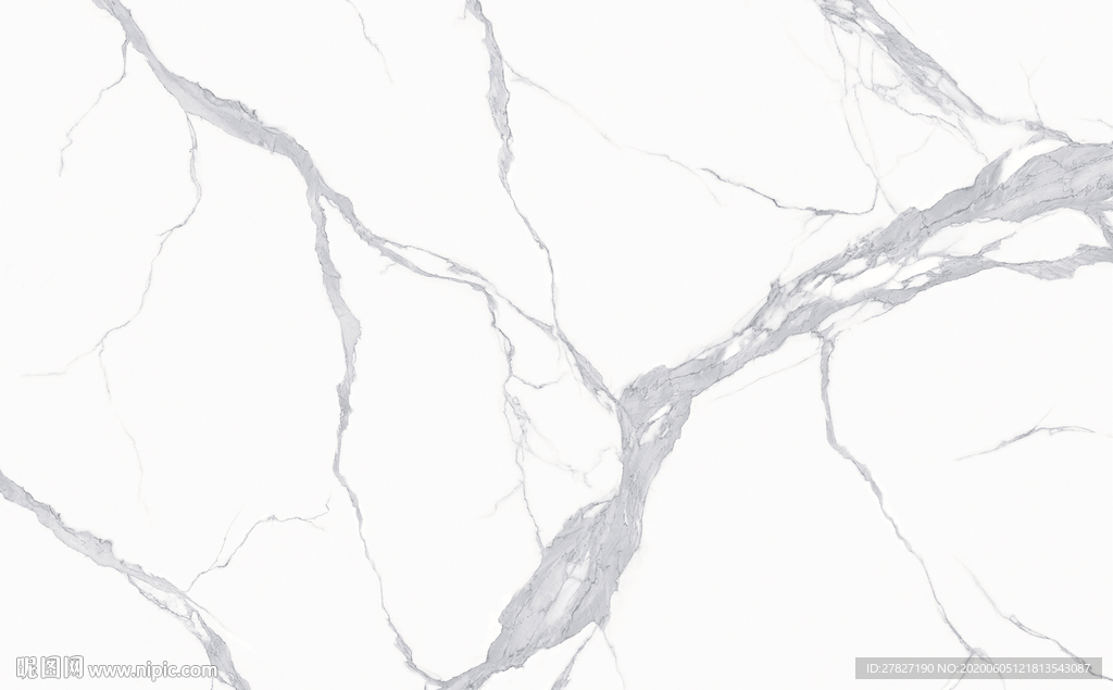 雅士白 黑白石纹 大理石纹